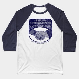 Sirius Cybernetics Corporation (blue print, heavily distressed) Baseball T-Shirt